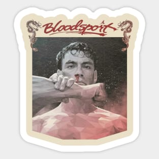 Bloodsport Sticker